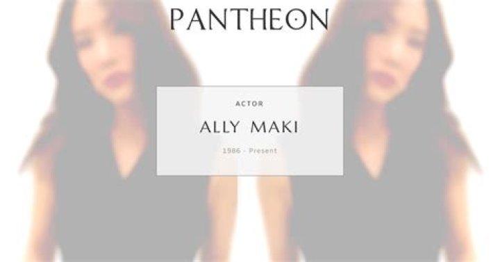 Ally Maki Bio (Wiki) 
