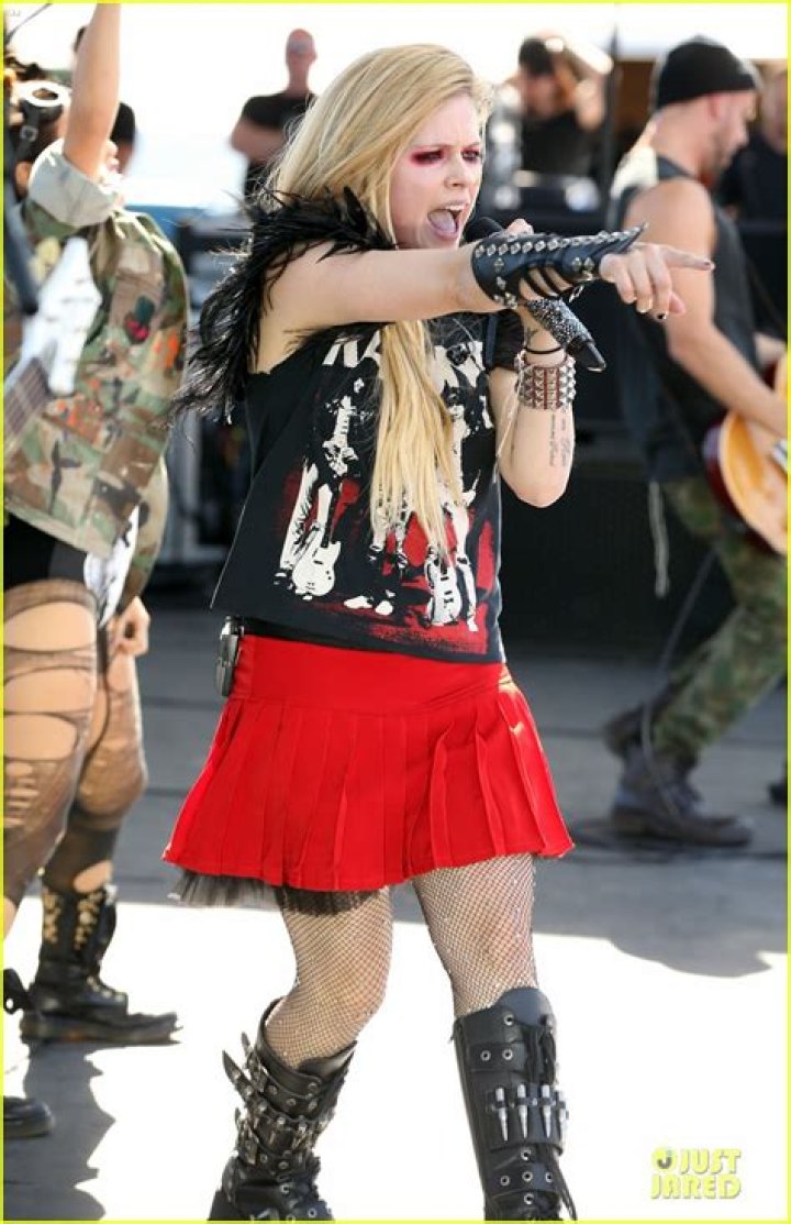 Avril Lavigne shows her fashion line Abbey Dawn