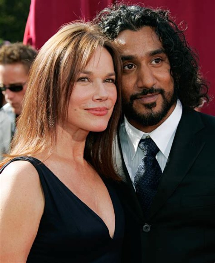 Barbara Hershey (62) & Naveen Andrews (41) split