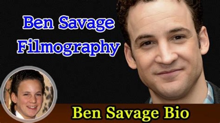 Ben Savage Bio (Wiki) 