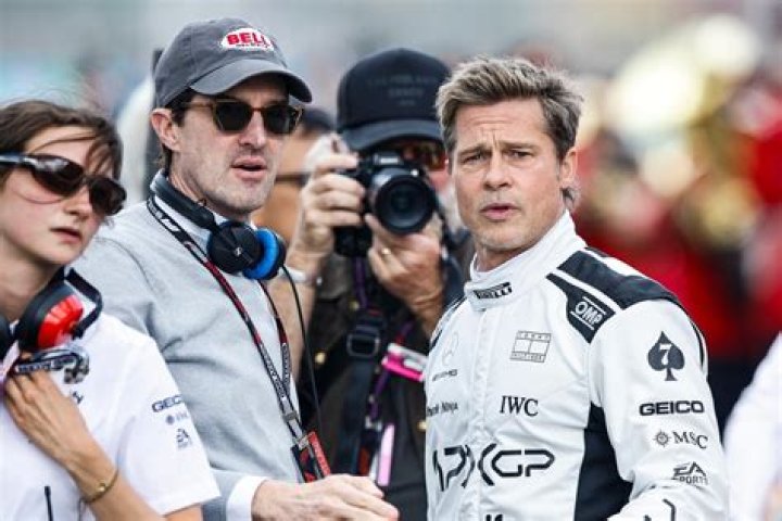 bitchy | Brad Pitt at the United States Formula 1 (F1) Grand Prix in Austin