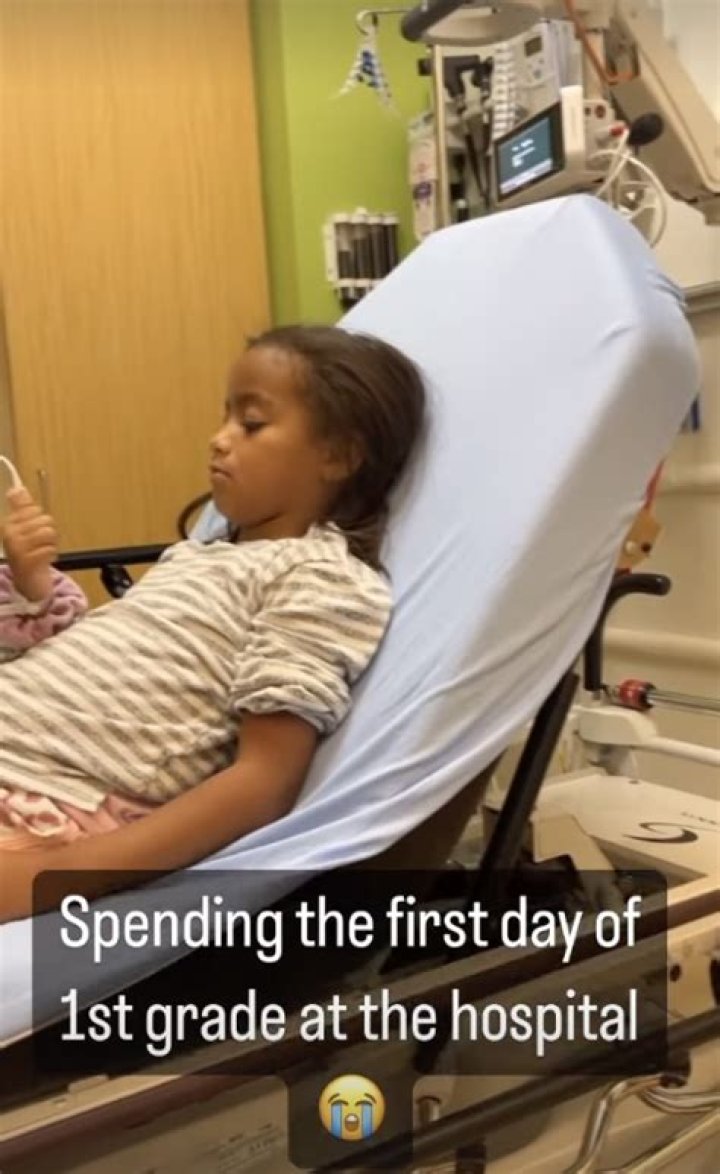 Briana DeJesus' Daughter Spends First Day Of School In The Hospital