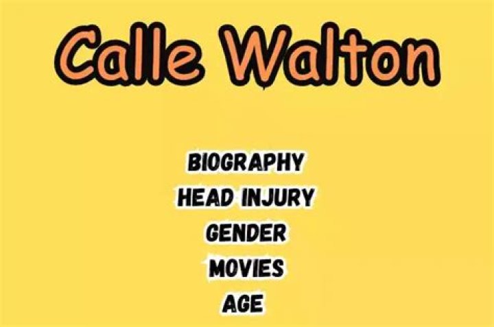 Calle Walton Bio (Wiki) 
