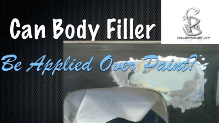 Can body filler be applied over primer?