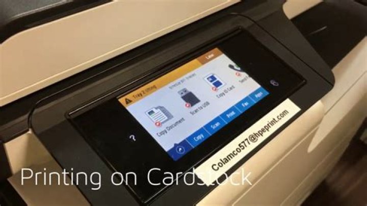 Can my printer print on cardstock?