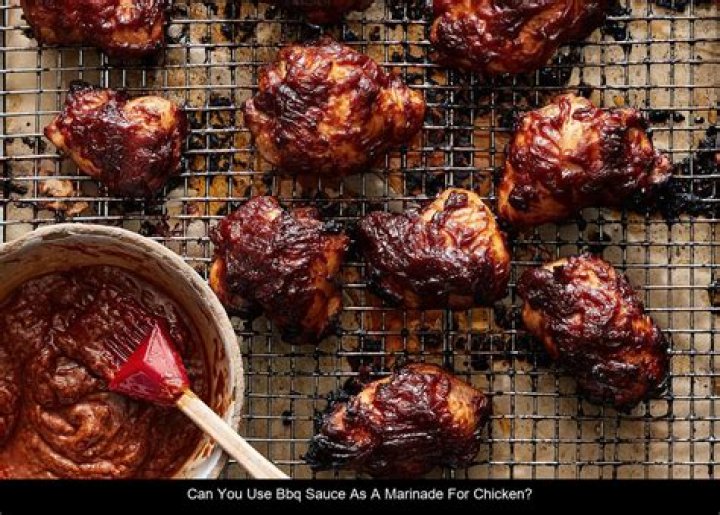 Can you use barbecue sauce as a marinade?