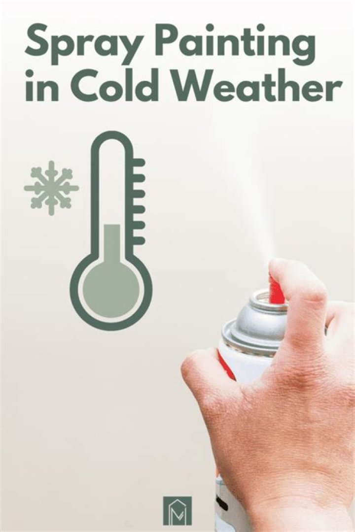 Can you use spray paint in cold weather?