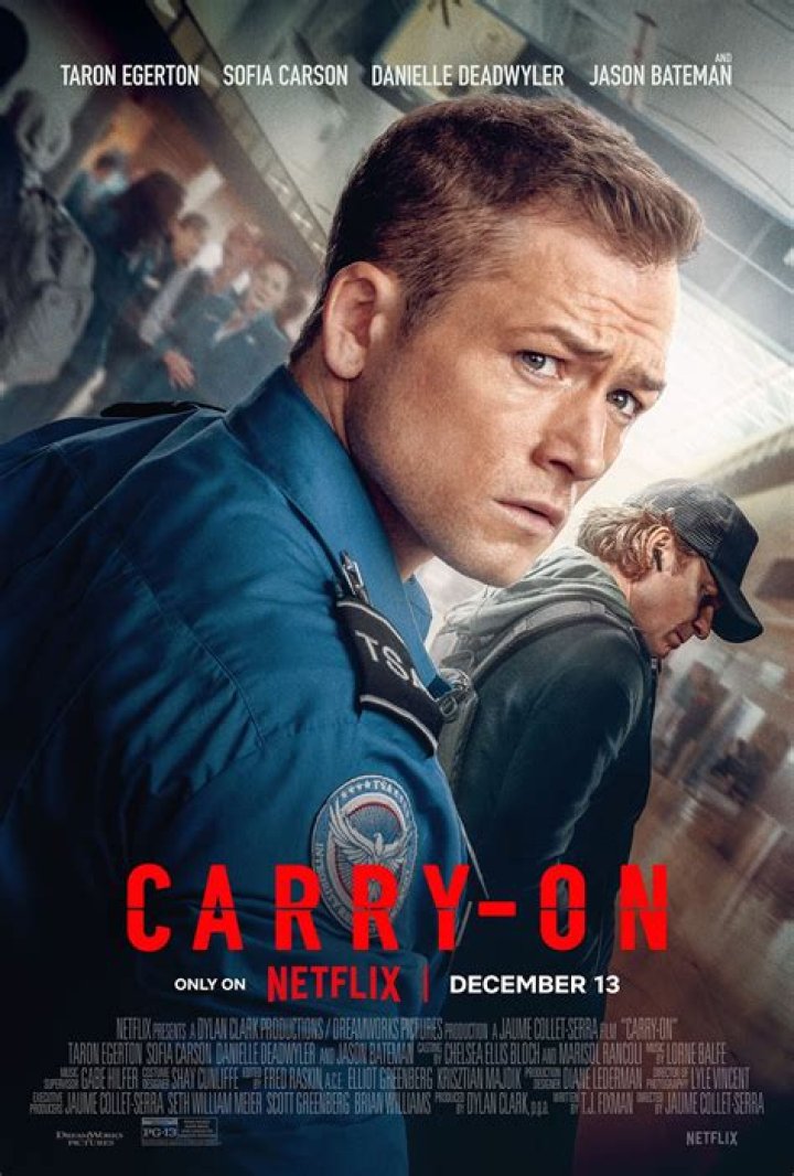 Carry-On starring Taron Egerton release updates, cast, and everything we know so far