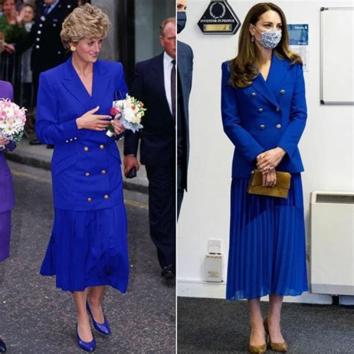 Countess Kate cosplayed Diana & the Scottish flag at the same time in Scotland