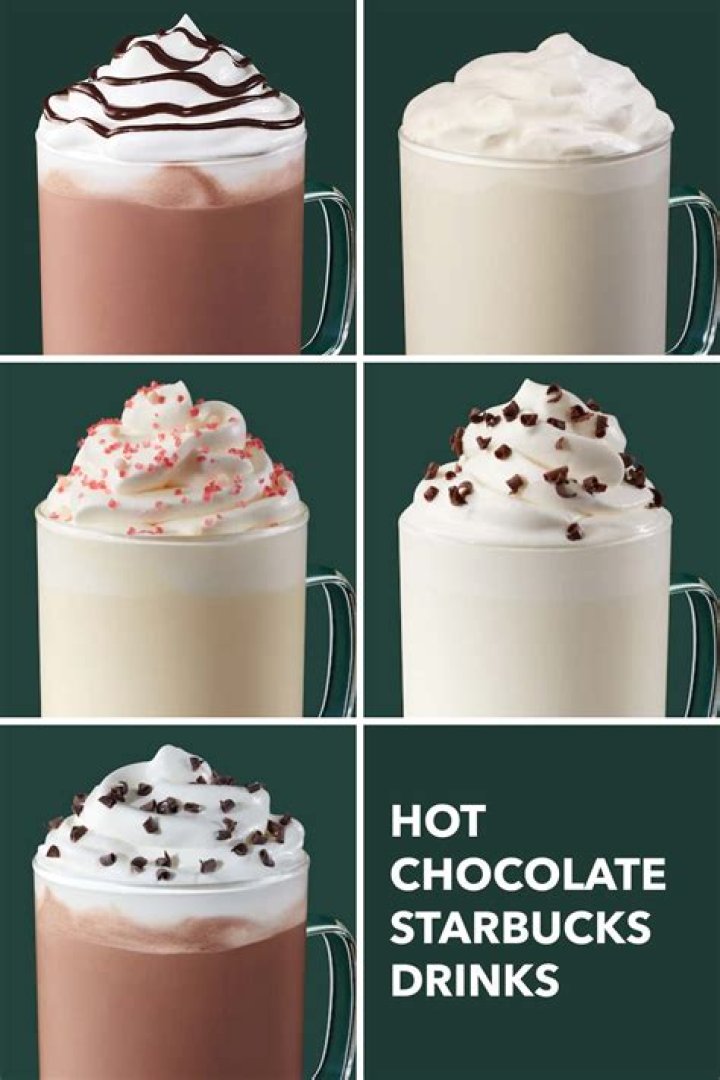 Does Starbucks hot chocolate have coffee?