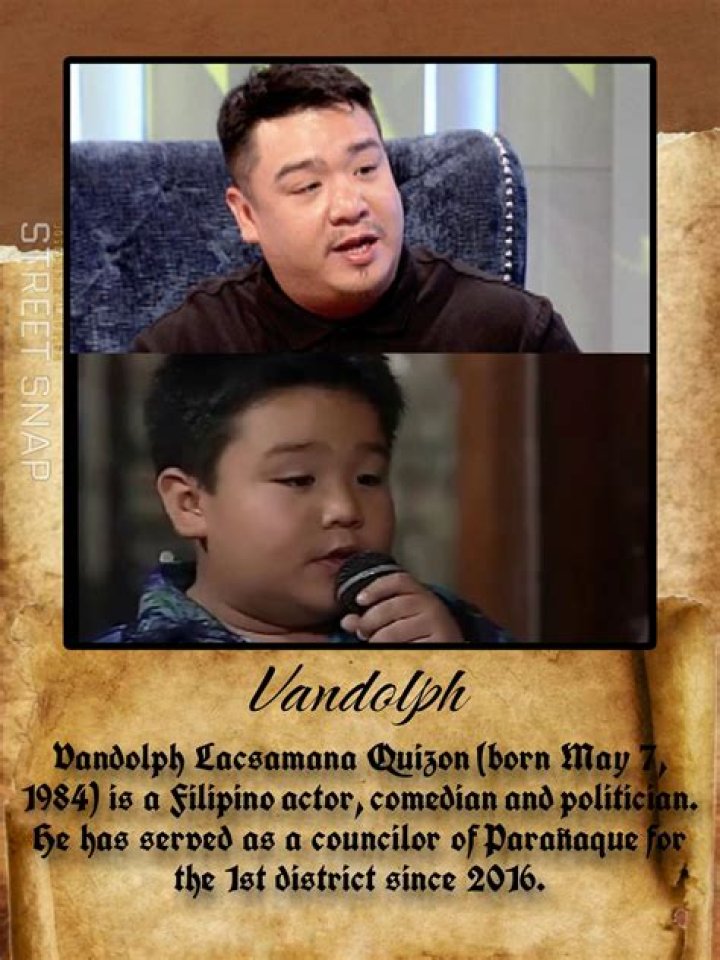Vandolph, Eric Quizon, Zia Quizon, Epy Quizon, etc