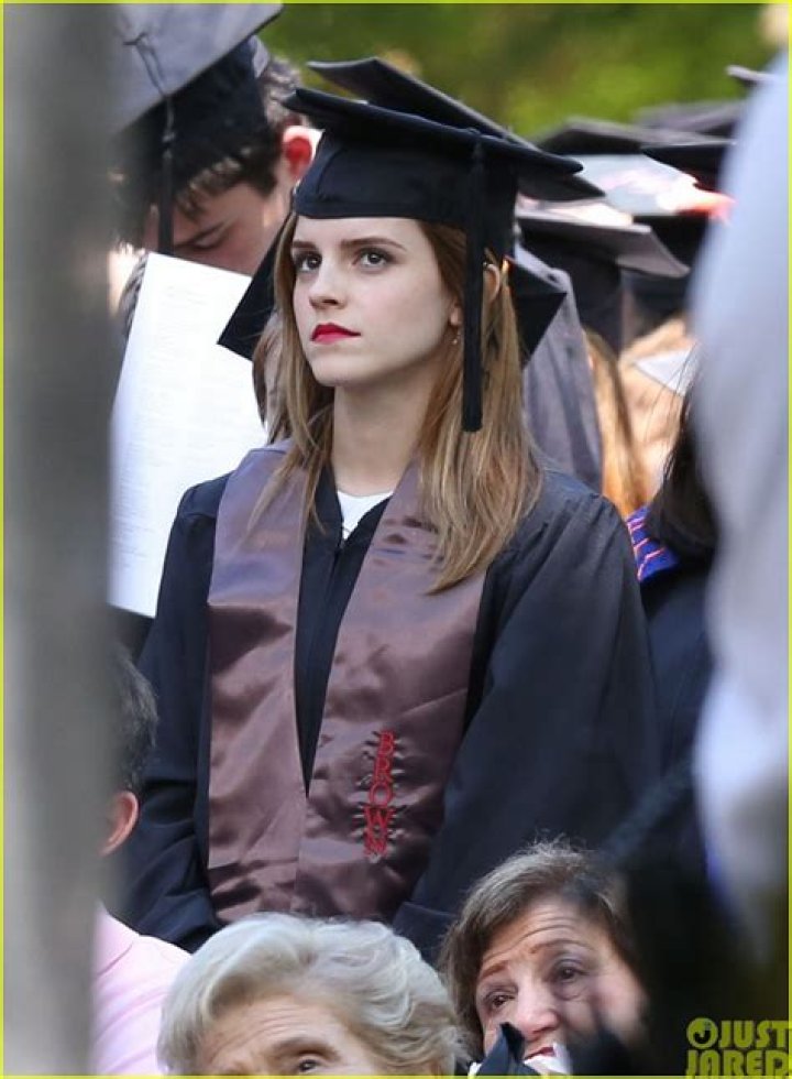 Emma Watson Graduates From Brown University