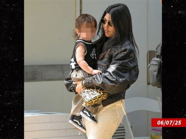 Fans Believe Kourtney Kardashian Accidentally Revealed Her Baby's Name During Baby Shower