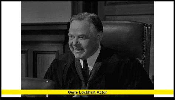 Gene Lockhart - Trivia, Family, Bio
