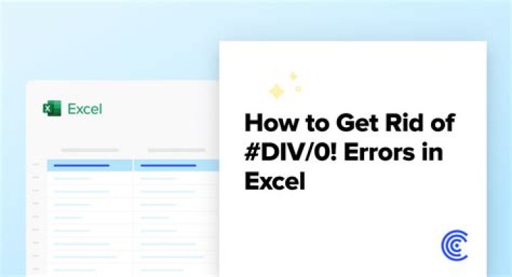How do I get rid of Div 0 in Google Sheets?