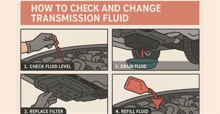 How do you check the transmission fluid in a Dodge Grand Caravan?