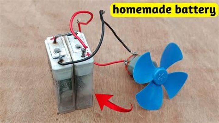 How do you make a homemade battery?