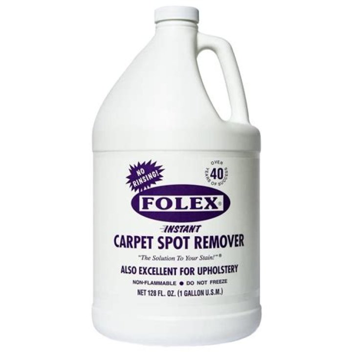 How do you use folex carpet spot remover?