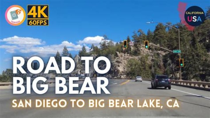 How far is Big Bear from San Diego?