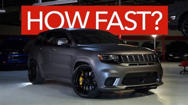 How fast is a Jeep Grand Cherokee?
