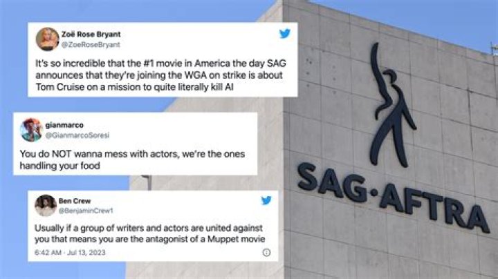 How the SAG-AFTRA WGA strike affects journalists and influencers