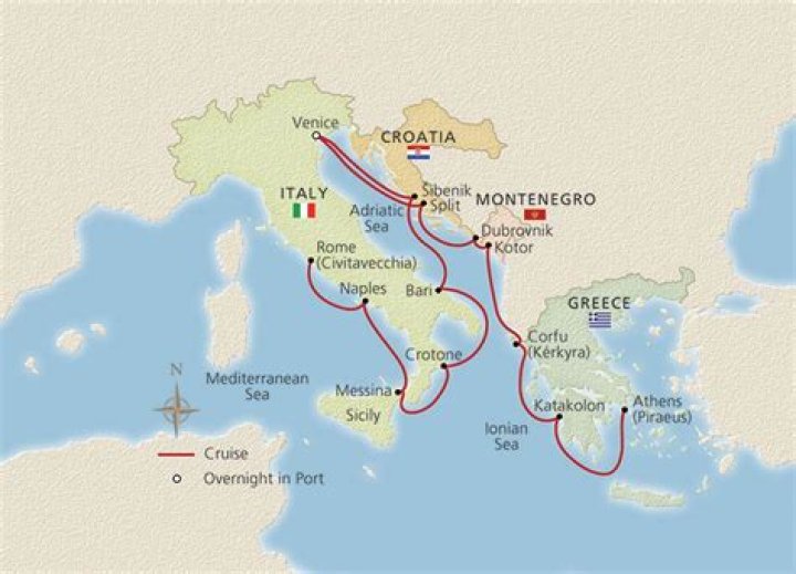 Best Italy and Greece Cruises 2024 & 2025