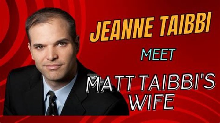 A Rolling Stones Journalist Matt Taibbi Shares Three Children With Wife Jeanne Taibbi. Their Marital Status