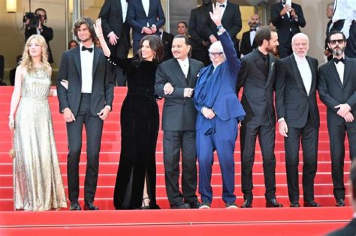 Johnny Depp got a standing ovation at the Cannes Film Festival premiere of his film