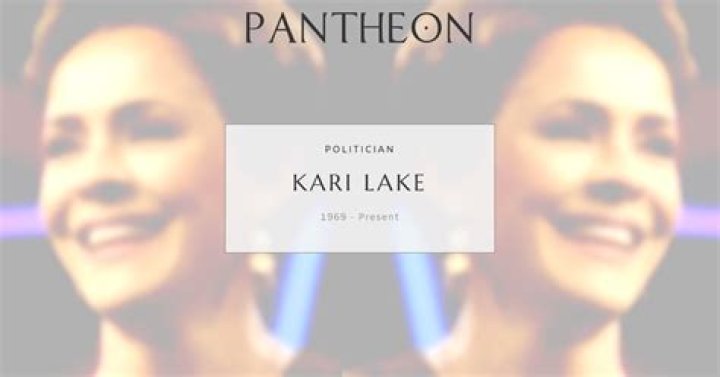 Kari Lake Bio (Wiki) 