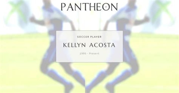 Kellyn Acosta Bio (Wiki) 