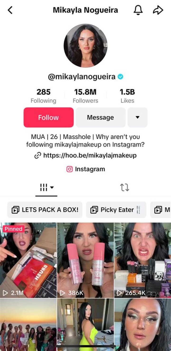 Mikayla Nogueira Becoming TikTok’s One Of The Most Liked Makeup Artists; Her Journey!