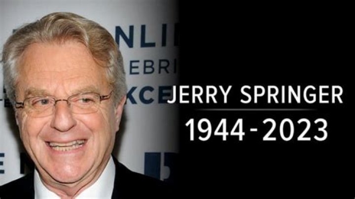 Obituary: Jerry Springer Death News – How Did He Die? Wikipedia And Age