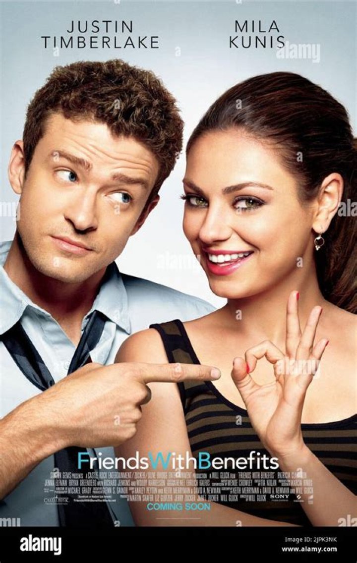 How old were Mila Kunis and Justin Timberlake in Friends with Benefits?