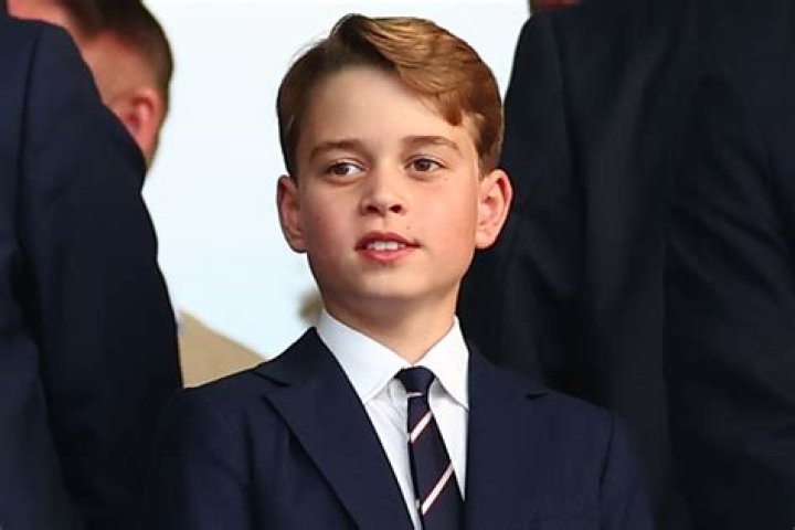 Prince George joins dad William for Aston Villa game as fans say he's 'growing up so fast'