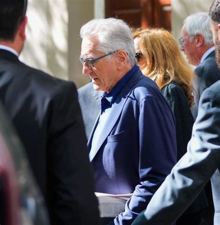 Robert De Niro Looked Somber as He Attended His Grandson Leandro De Niro Rodriguez’s Funeral!