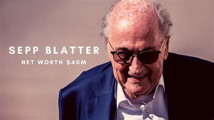 Sepp Blatter Net Worth, Age, Birthday, Wikipedia, Who, Nationality, Biography