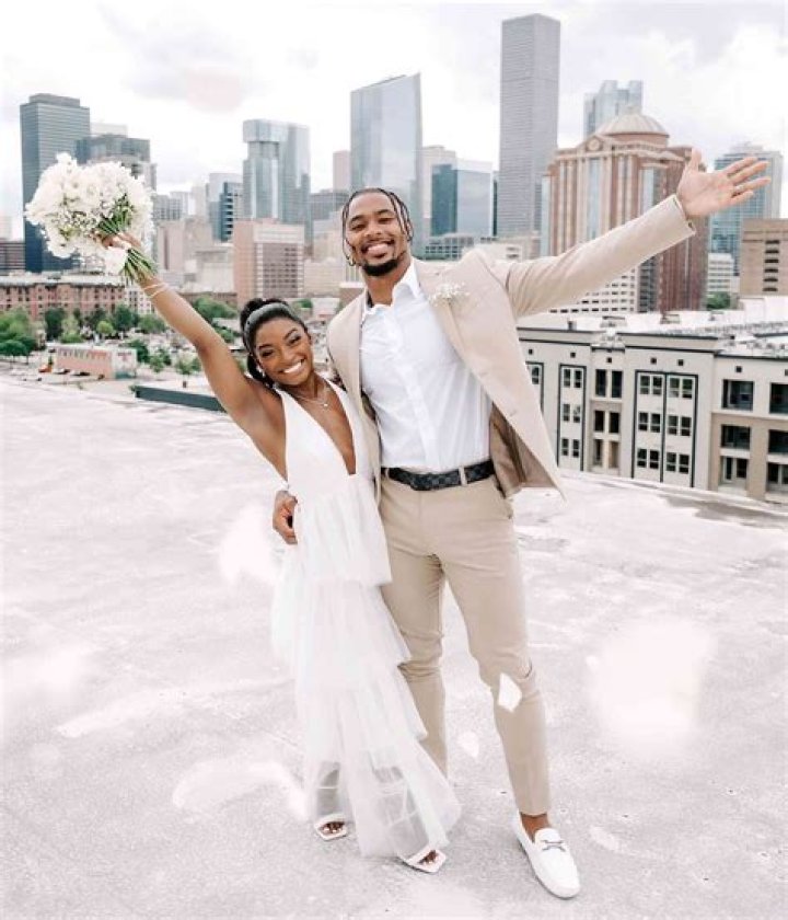 Simone Biles’ husband Jonathan Owens: ‘I always say that the men are the catch’