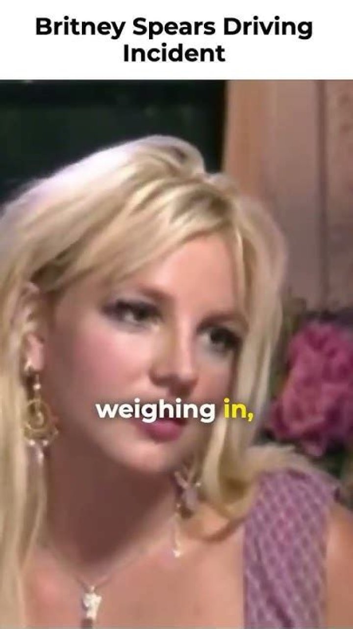 Spears Kills in Driving Accident