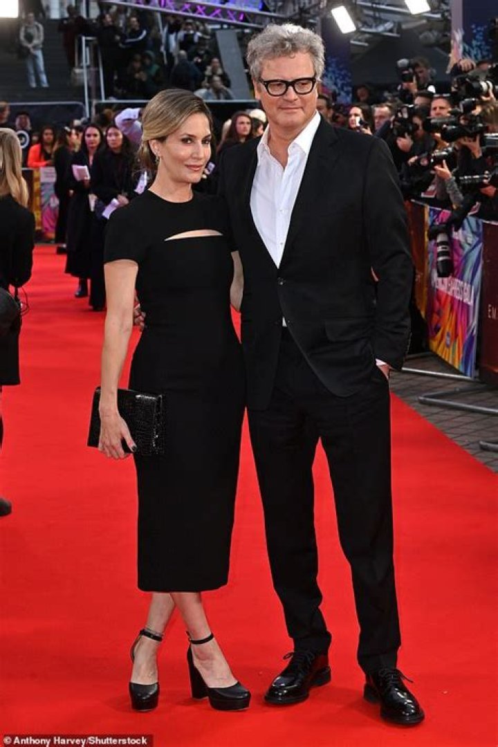 Star: Colin Firth’s wife Livia is “running through his money so fast”