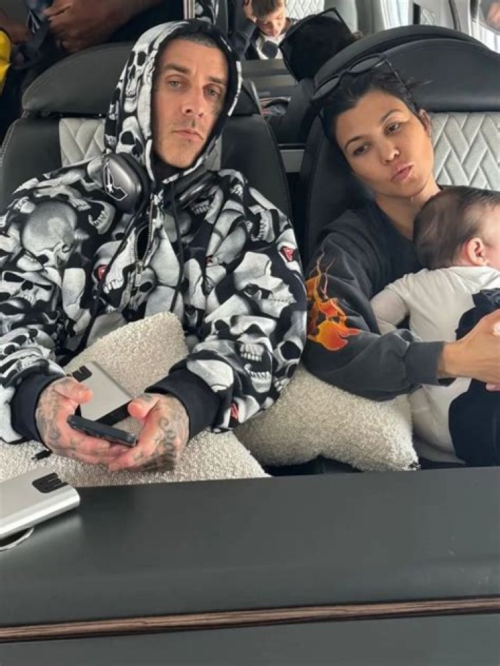 Travis Barker Reveals Name of First Baby with Kourtney Kardashian