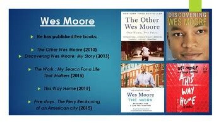 Wes Moore Bio (Wiki) 