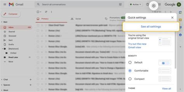 What are email threads?