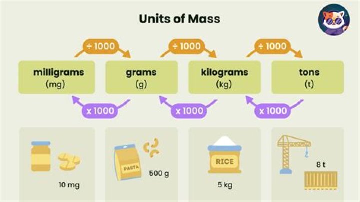 What are the units for mass?