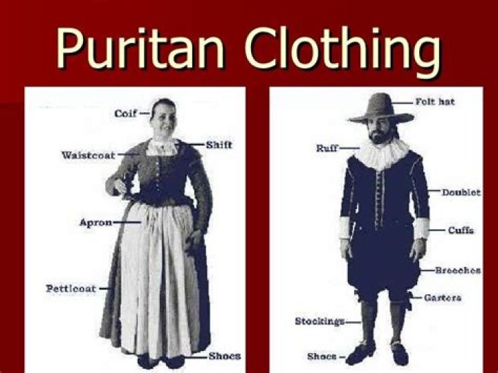 What colors did the Puritans wear?