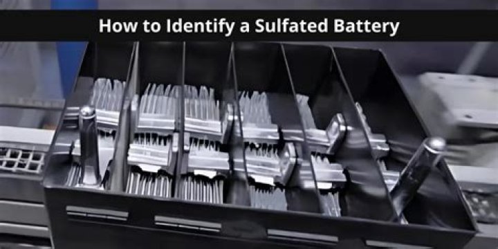 What does it mean when a battery is sulfated?