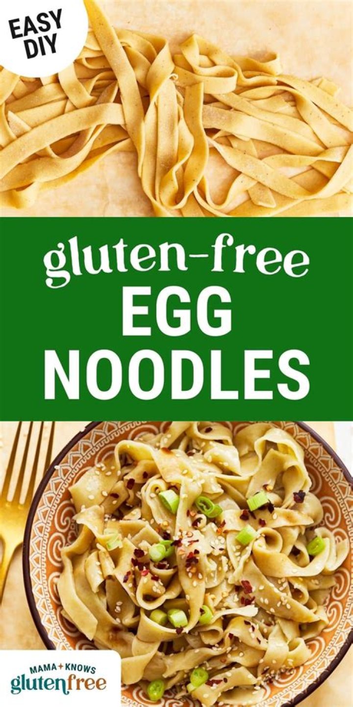 What is a substitute for egg noodles?