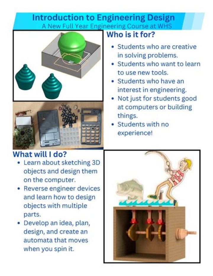 What is Intro to Engineering Design class in high school?