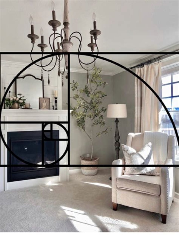 What is the golden section in interior design?