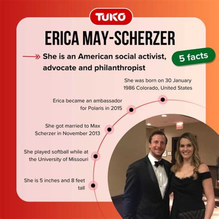 What's Erica May-Scherzer heart condition?