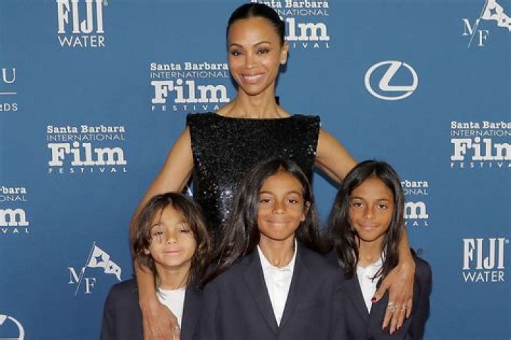 Zoe Saldana: Every minute with three sons is just about stopping fights & arson